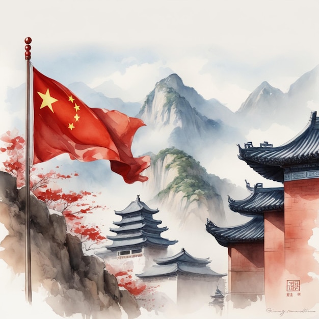 Chinese vlag