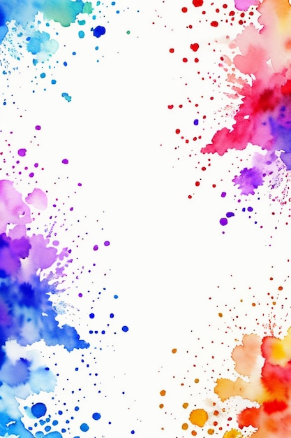 Chinese watercolor ink style colorful creative abstract art wallpaper background splash ink