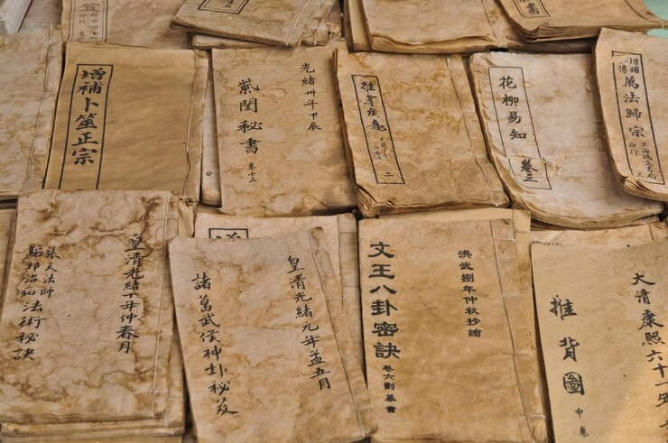 中国の知恵写本古書