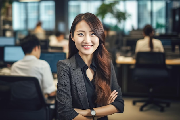 Chinese woman plays leadership role in tech innovation studio