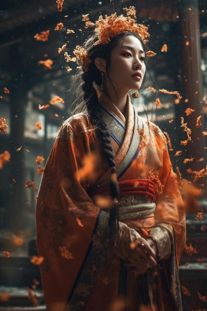 Chinese Women Cinematic Photography Portraits cinematicphotographyportraitschinesewomen 8