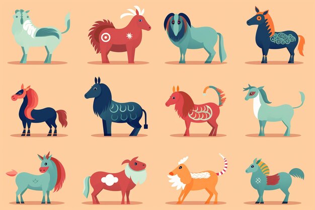 Chinese zodiac animals