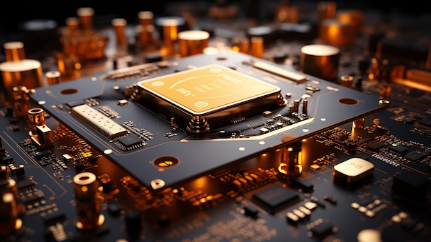 chipdesign HD 8K wallpaper Stock Photographic Image