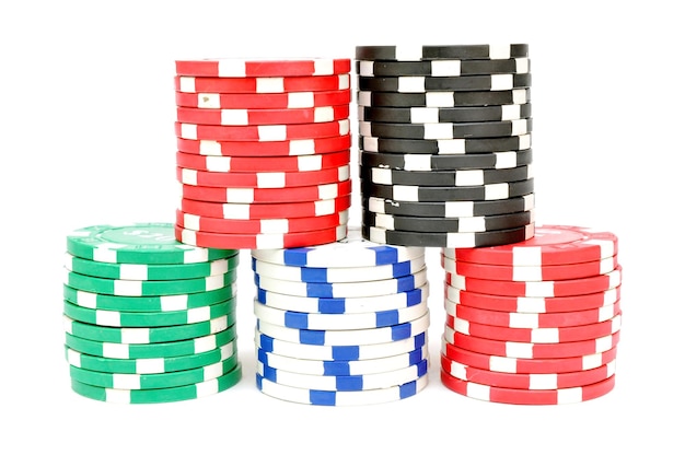 Foto fiches per il poker