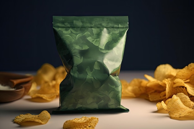 Chips van zeewier gemaakt met Generative Al-technologie