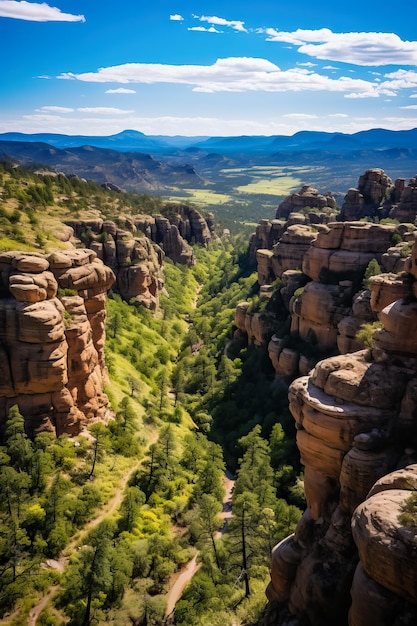 Chiricahua is a mountain range located in southeastern Arizona and southwestern New Mexico