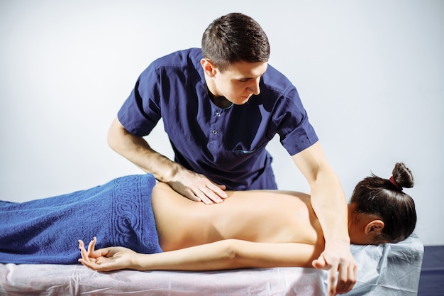 Chiropractic, osteopathy, dorsal manipulation. 