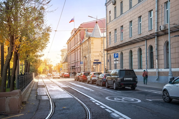 Chistoprudny boulevard a mosca