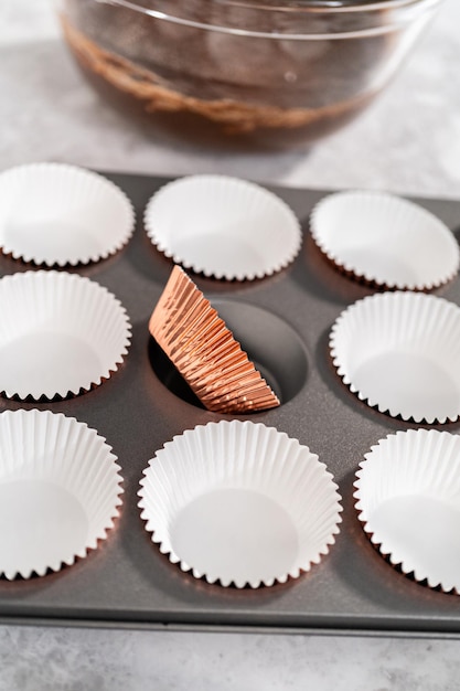 Chocolade aardbeien cupcakes