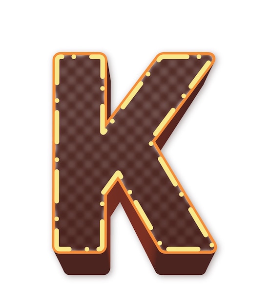 Chocolade Alfabetletters
