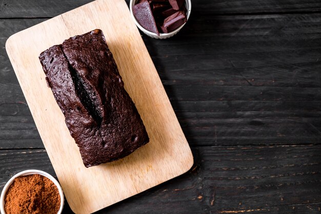 chocolade brownie cake