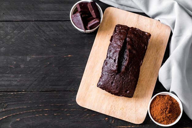 chocolade brownie cake