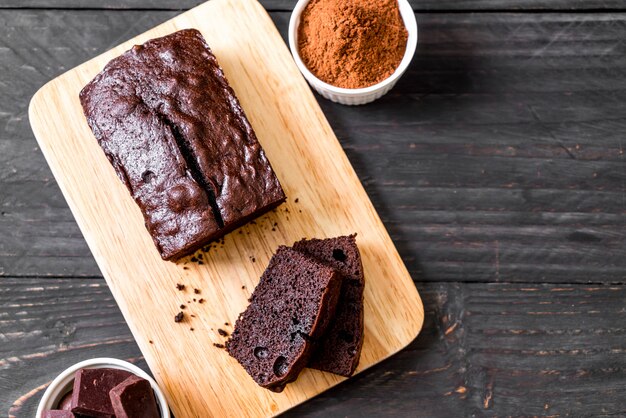 chocolade brownie cake