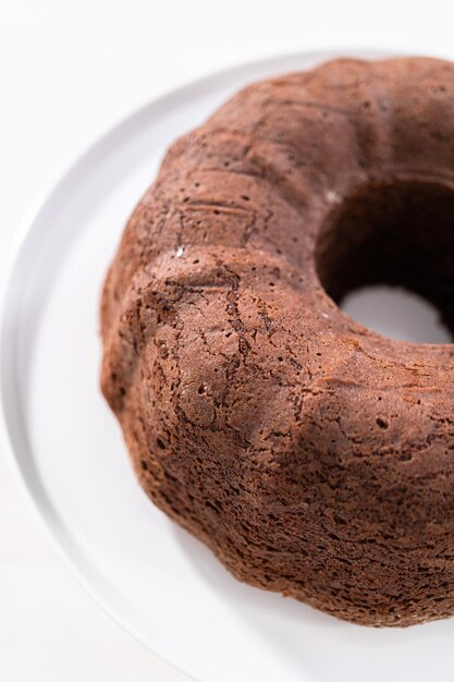 Chocolade bundtcake