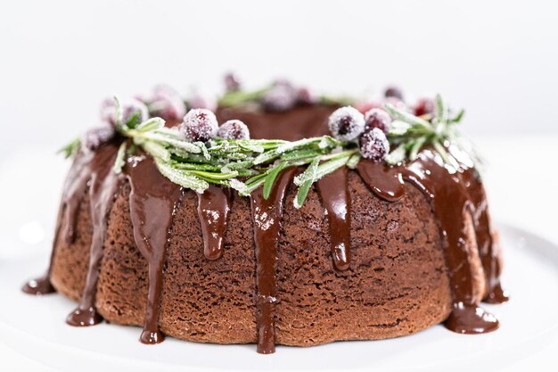 Chocolade bundtcake