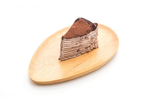 chocolade crêpe cake