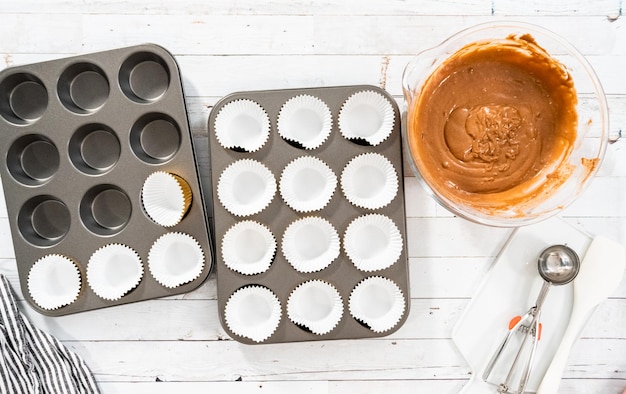 Chocolade frambozen cupcakes