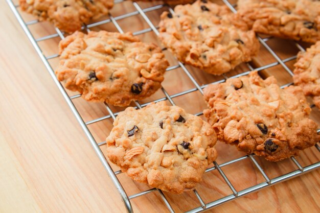 Chocolade koekjes.