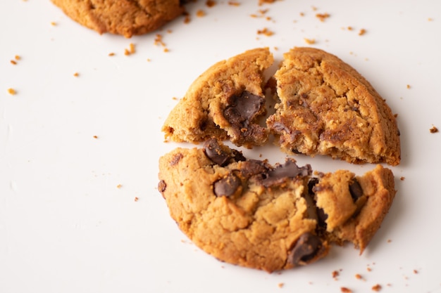 Foto chocolade koekjes