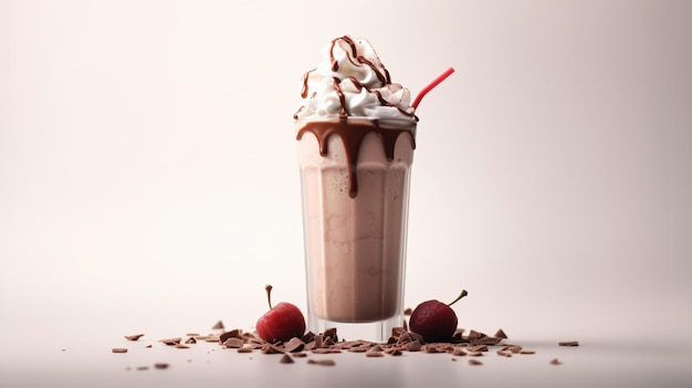 Chocolade milkshake