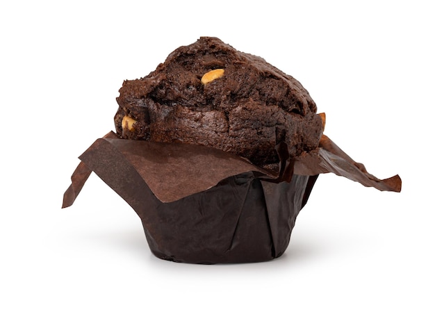 Foto chocolade muffin