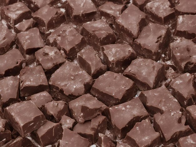 chocolade prachtige close-up beeld ai gegenereerd