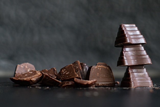 Chocolade snoepjes gevulde chocolaatjes truffelsnoepjes dessert