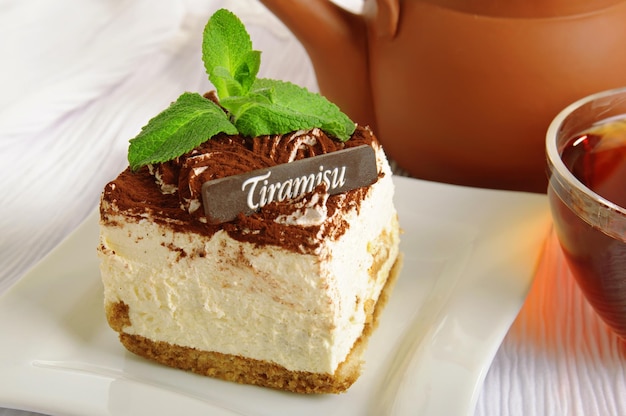 Chocolade tiramisu taart