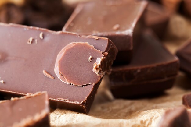 chocolade van cacao