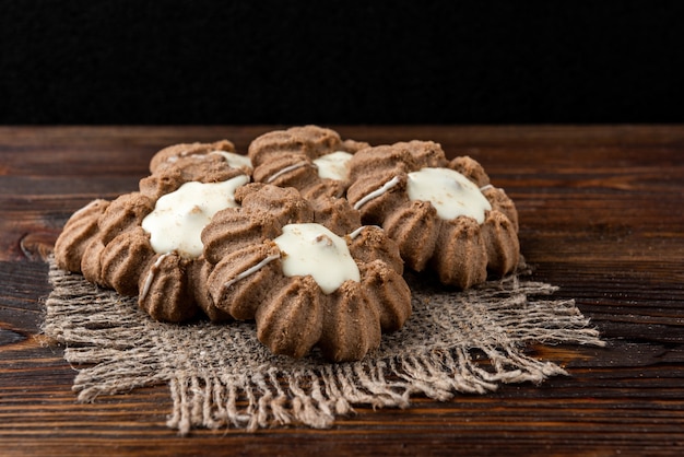 Chocolade zandkoekkoekjes