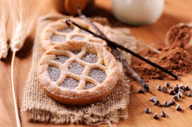 Chocoladegebak, Italiaanse zelfgemaakte crostata