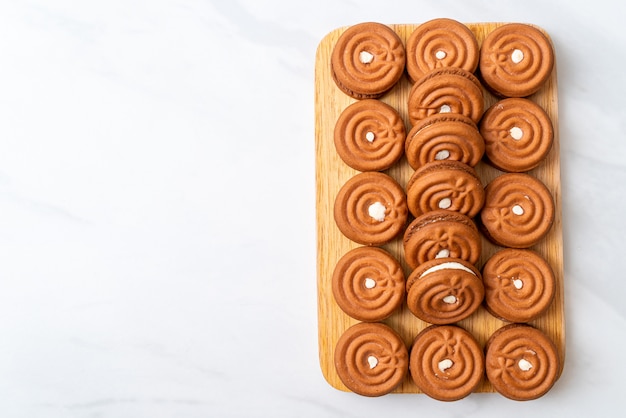 chocoladekoekjes met room