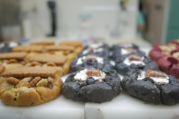 Chocoladekoekjes te koop lokale winkel in singapore