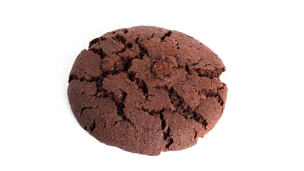 Chocolate Americano cookies isolated.