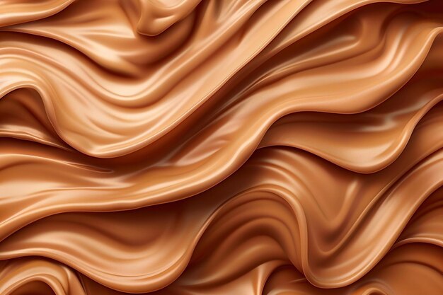 Photo chocolate background with some smooth lines in it