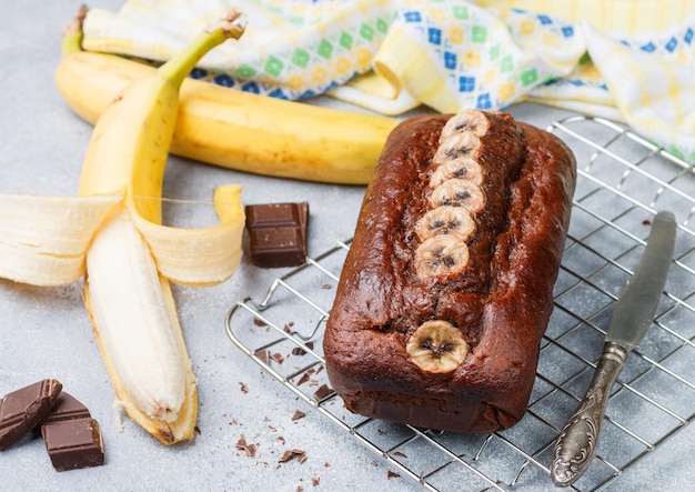 チョコレートバナナケーキパン