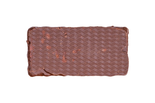 Плитка шоколада, изолированные на белом фоне