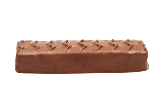 Chocolate bar isolated