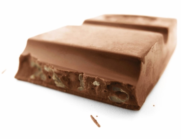 Chocolate bar with caramelnut pieces