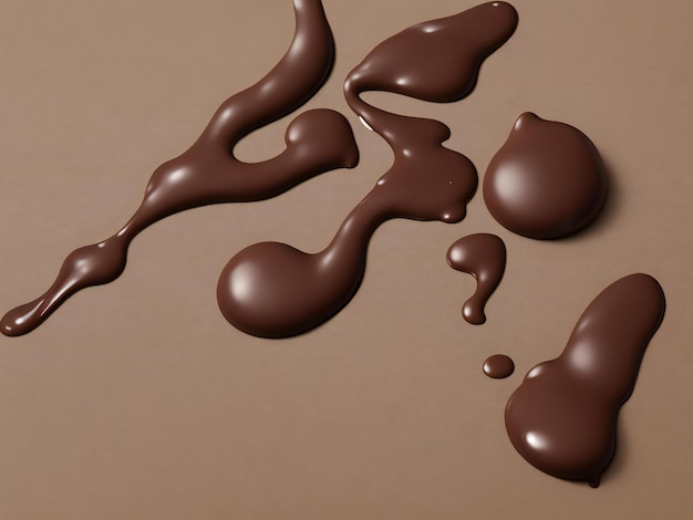 초콜릿 아름다운 클로즈업 이미지 ai 생성