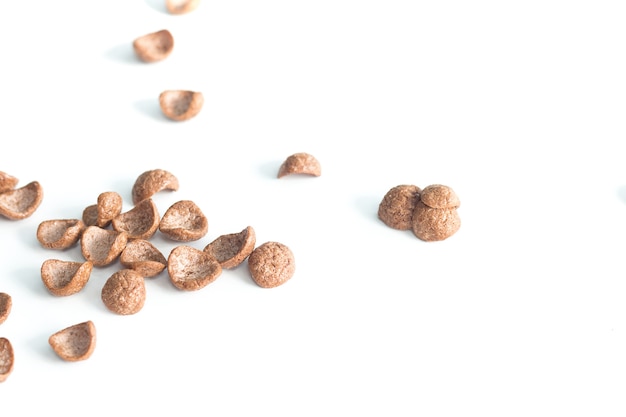 Foto cereali per la colazione al cioccolato