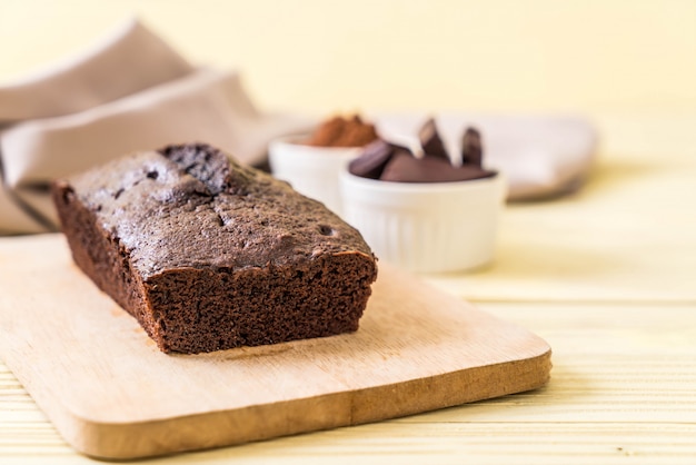 chocolate brownie cake