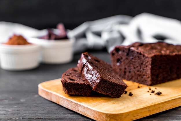 chocolate brownie cake