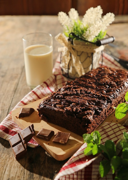 chocolate brownies dessert 