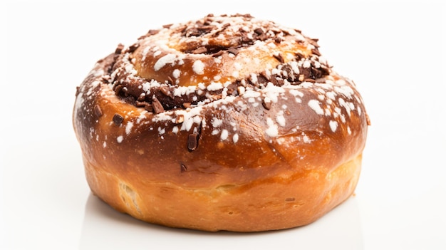 Photo chocolate bun