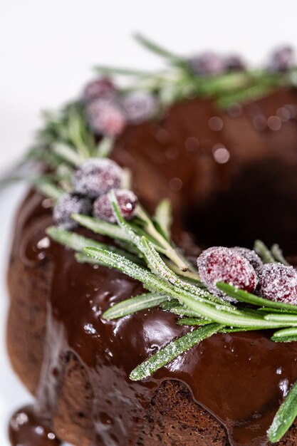 Chocolate bundt cake