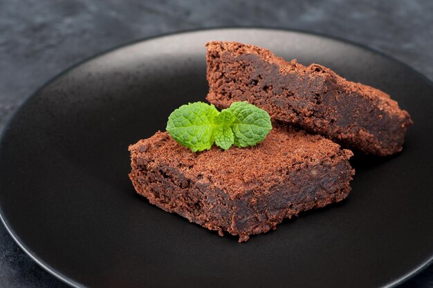 Chocolate cake brownies