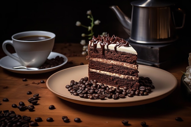 Chocolate Cake and Coffee Pairing