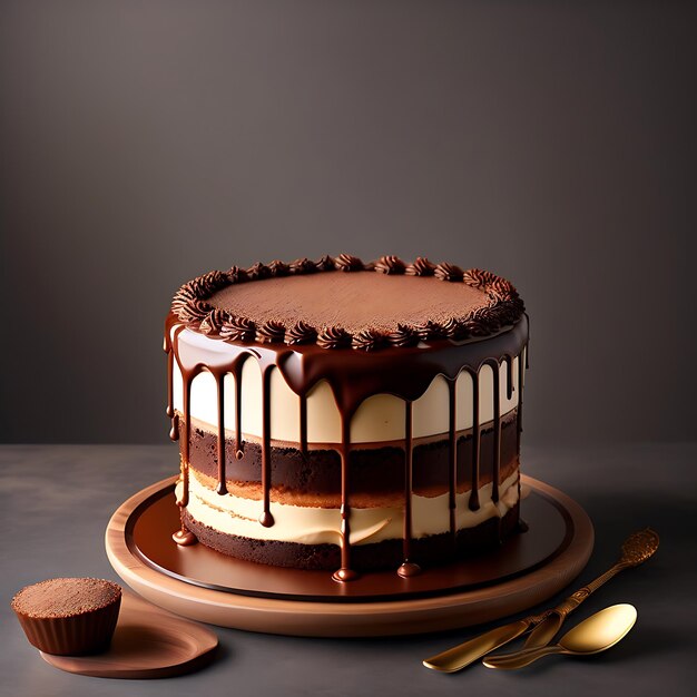 Chocolate cake Tiramisu