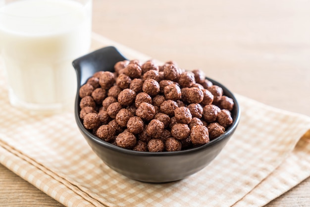 chocolate cereal bowl